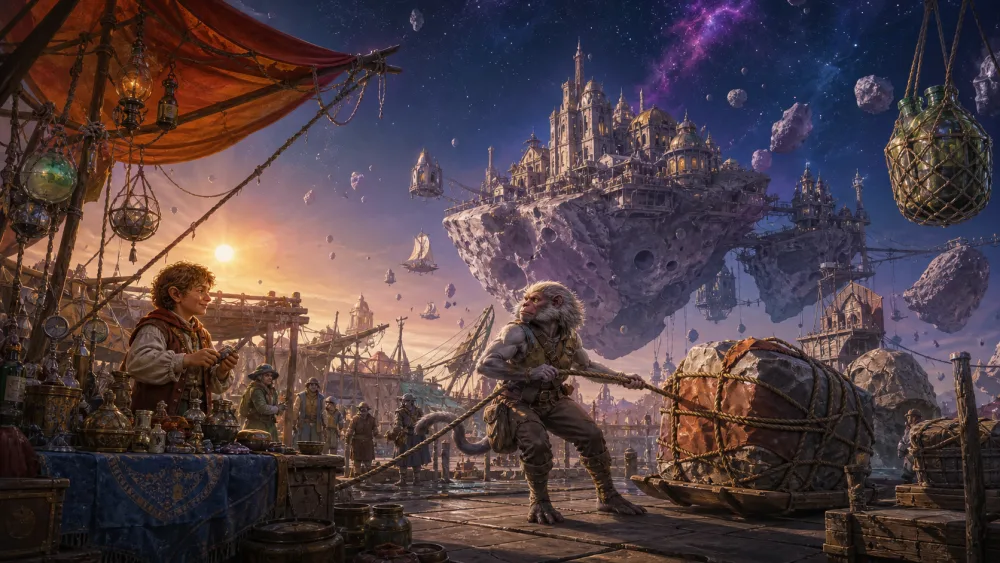 Rock of Bral asteroid city guide