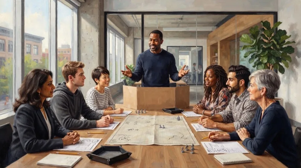 game master for hire running a corporate session
