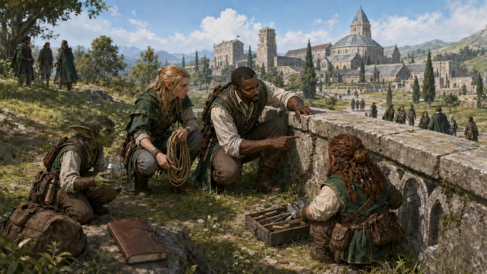 Pathfinder 2e academy campaign fieldwork